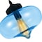 Cwi Lighting Glass 1 Light Down Mini Pendant With Blue Finish 5570P11 - Blue - alternate 3